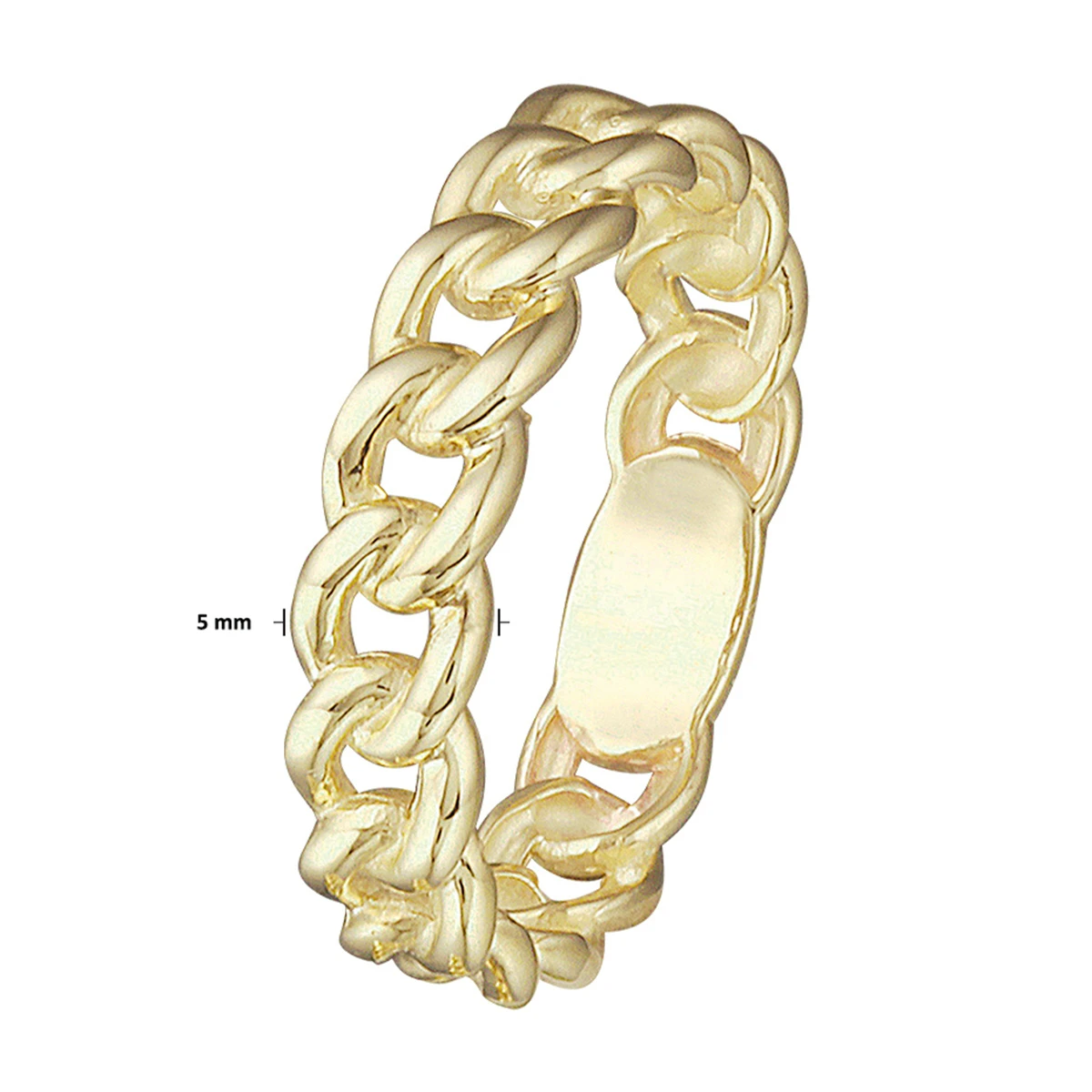 ring 14K geelgoud