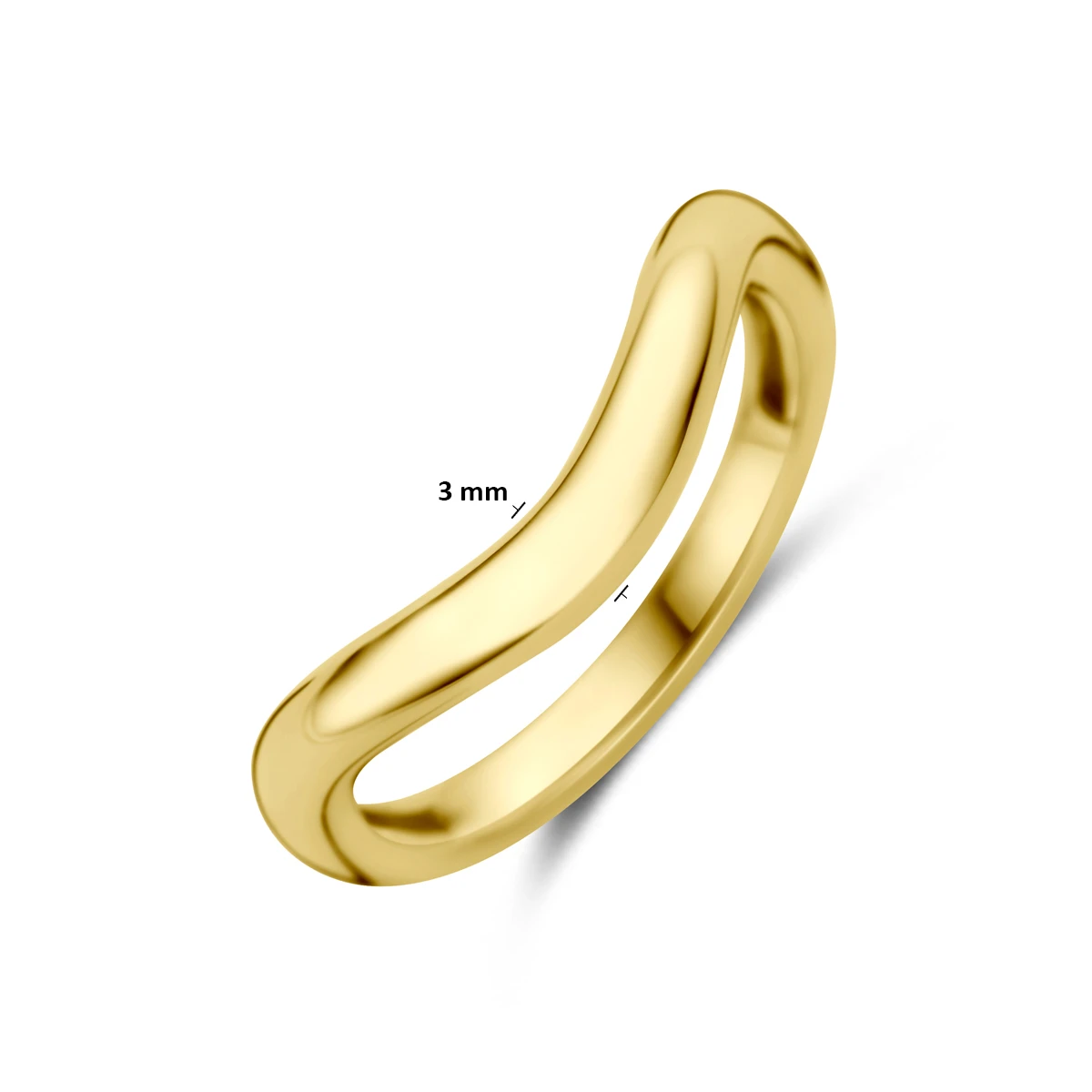 ring 14K geelgoud