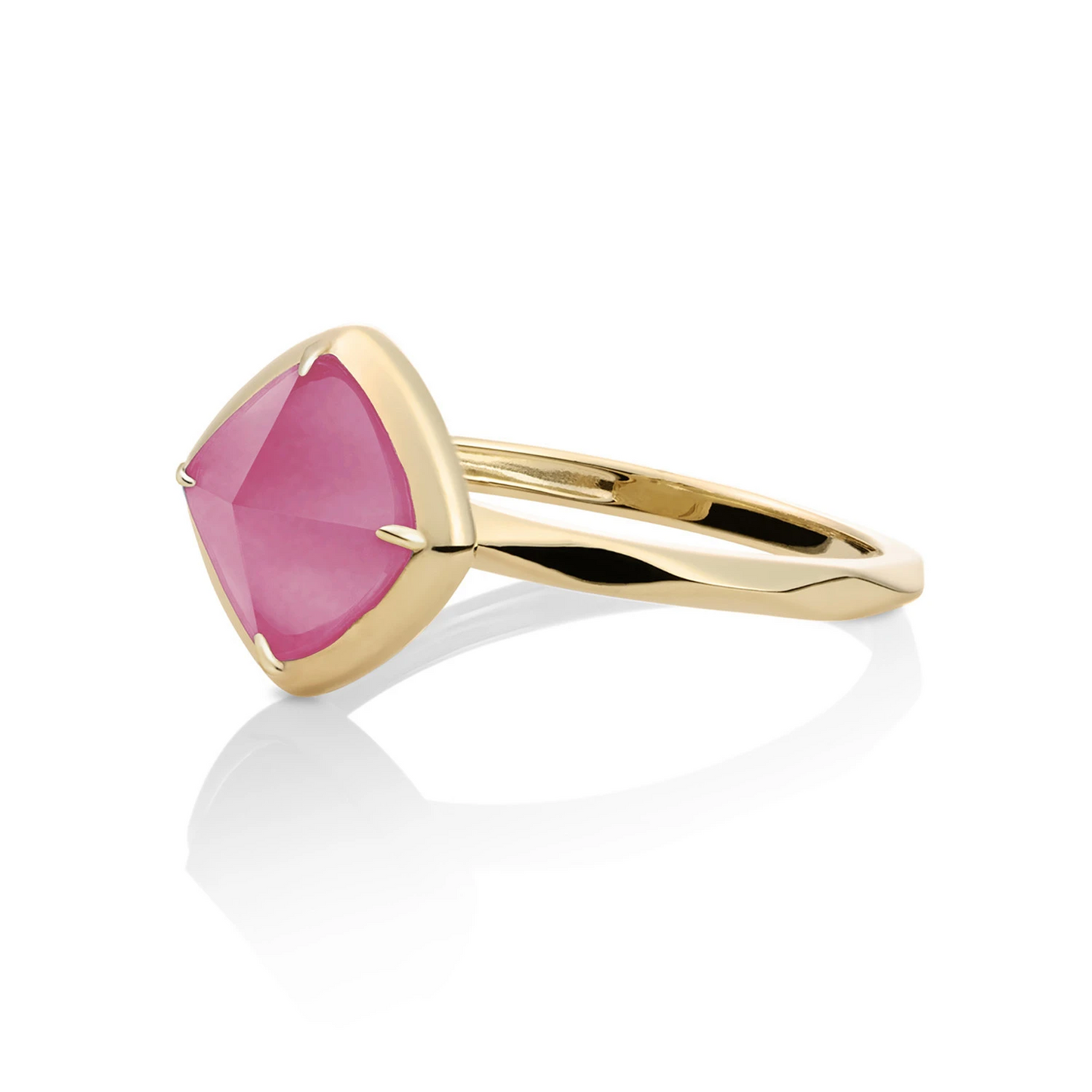 Ring | 9k Gold - Candy Jade Edge - 50