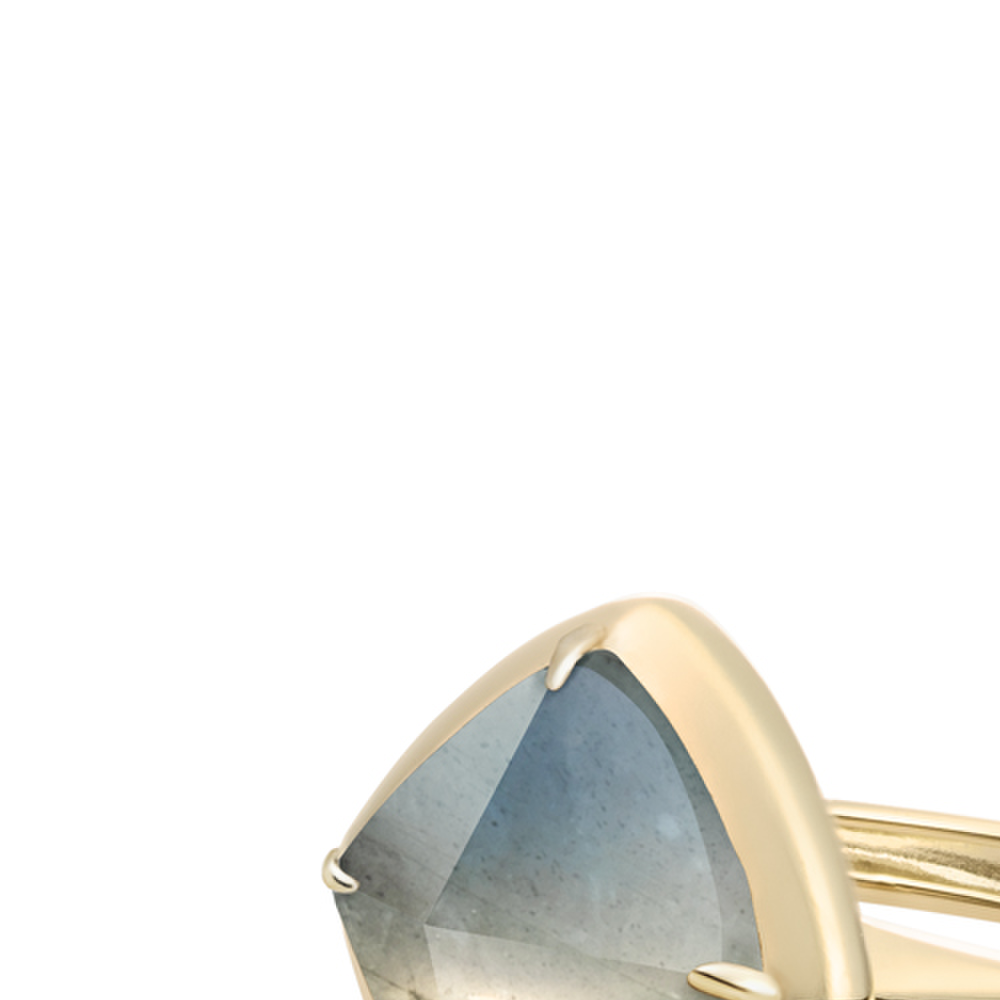 Ring | 9k Gold - Labradorite Edge - 54