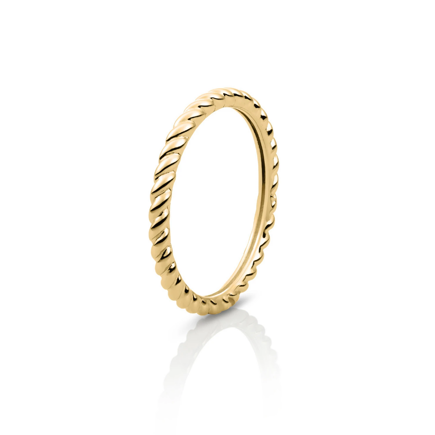 Ring | 9k Gold - Twist Additional - 54