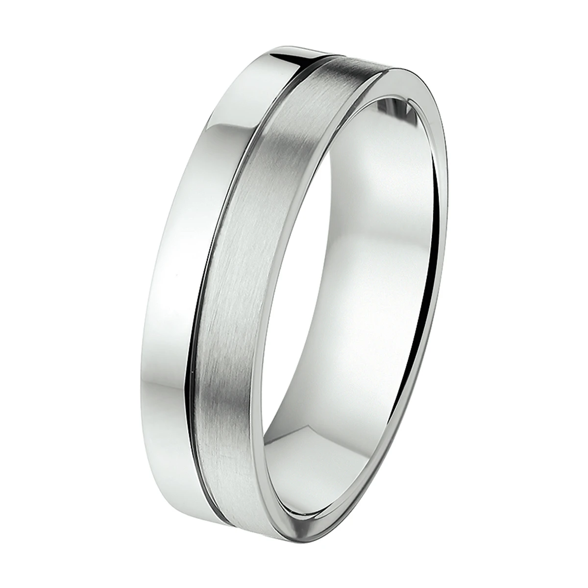 ring a503 - 5,5 mm - zonder cz edelstaal