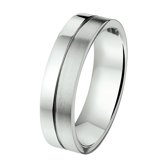 ring a503 - 5,5 mm - zonder cz edelstaal