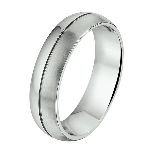ring a504 - 5,5 mm - zonder cz edelstaal
