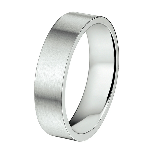 ring a508 - 6 mm - zonder cz edelstaal