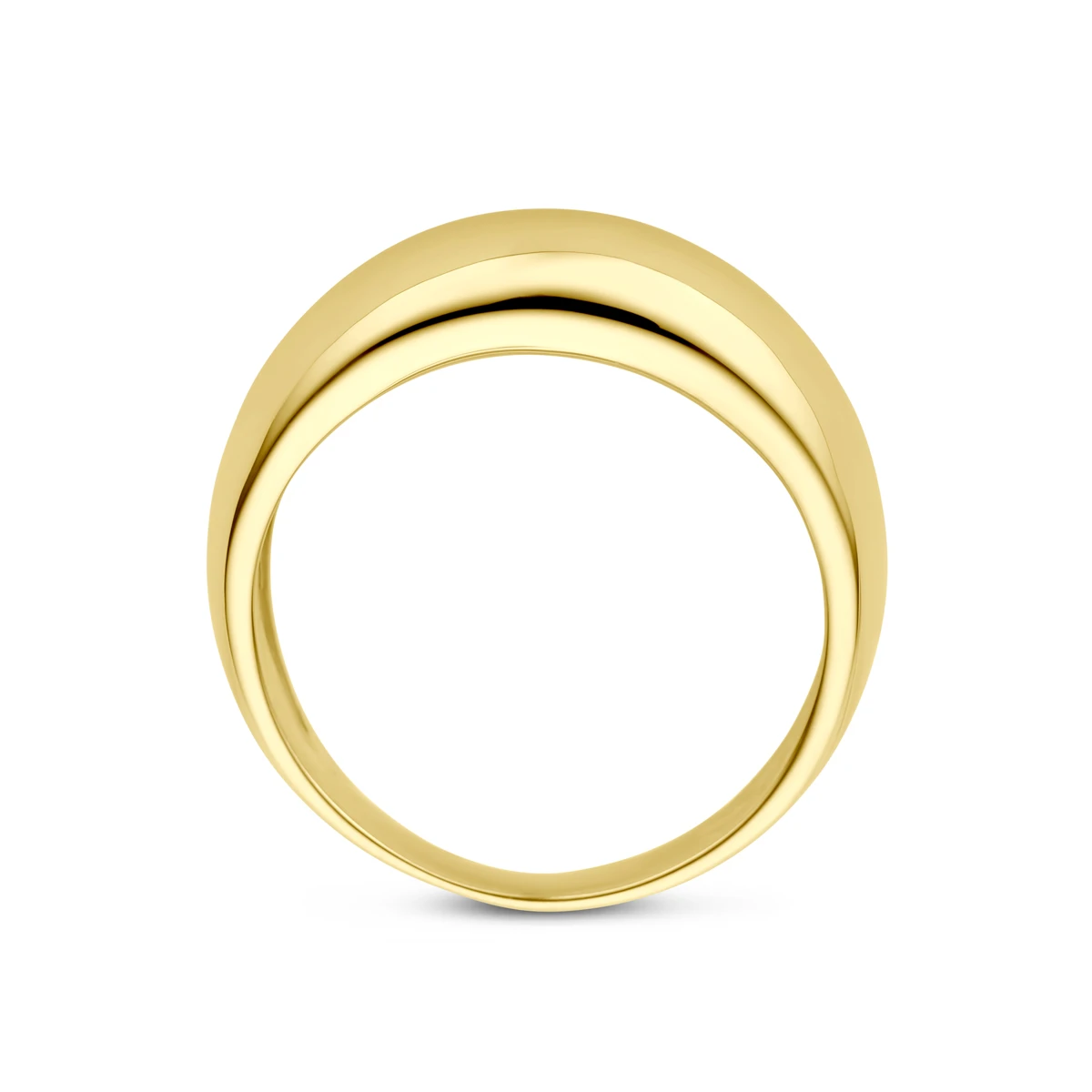 ring balloon 14K geelgoud