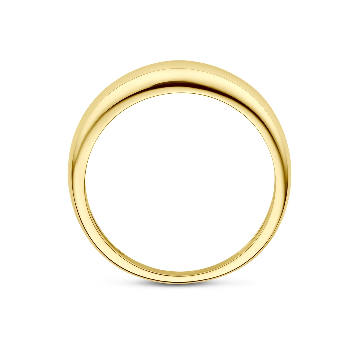 ring balloon 14K geelgoud