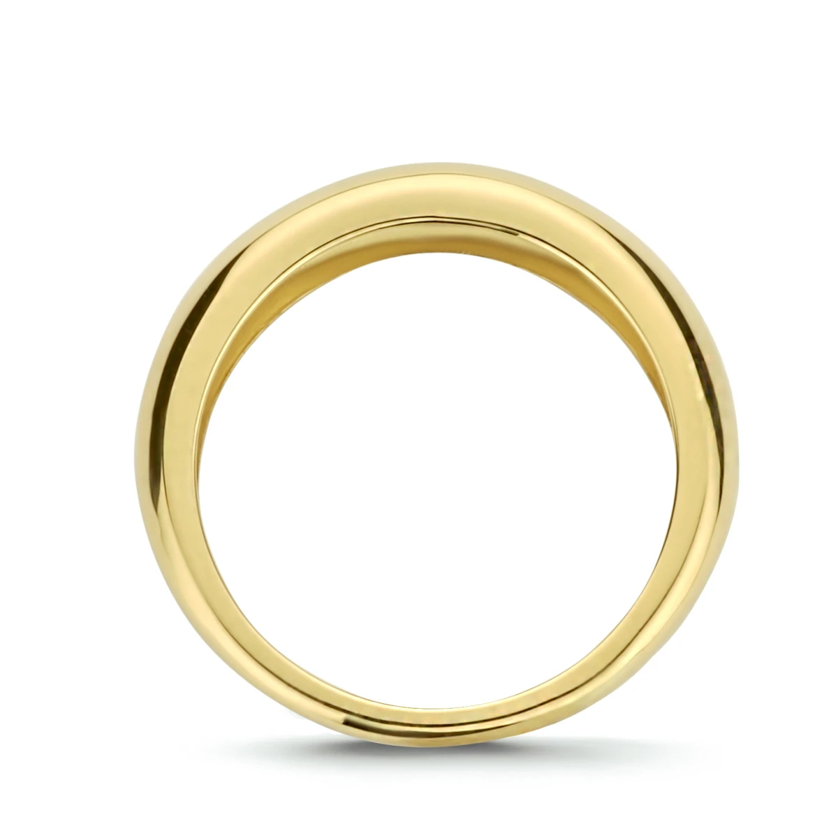 ring balloon 14K geelgoud