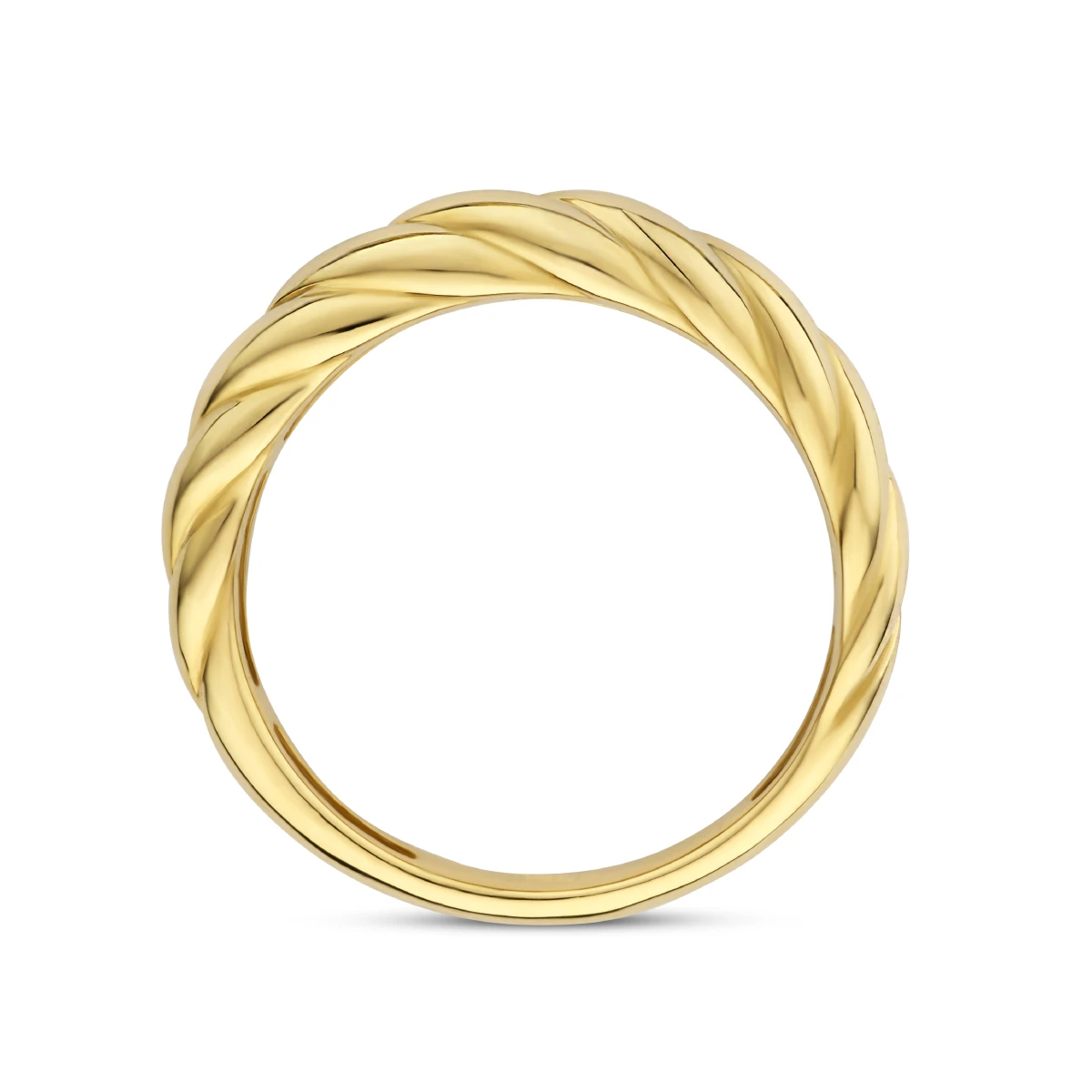 ring balloon 14K geelgoud