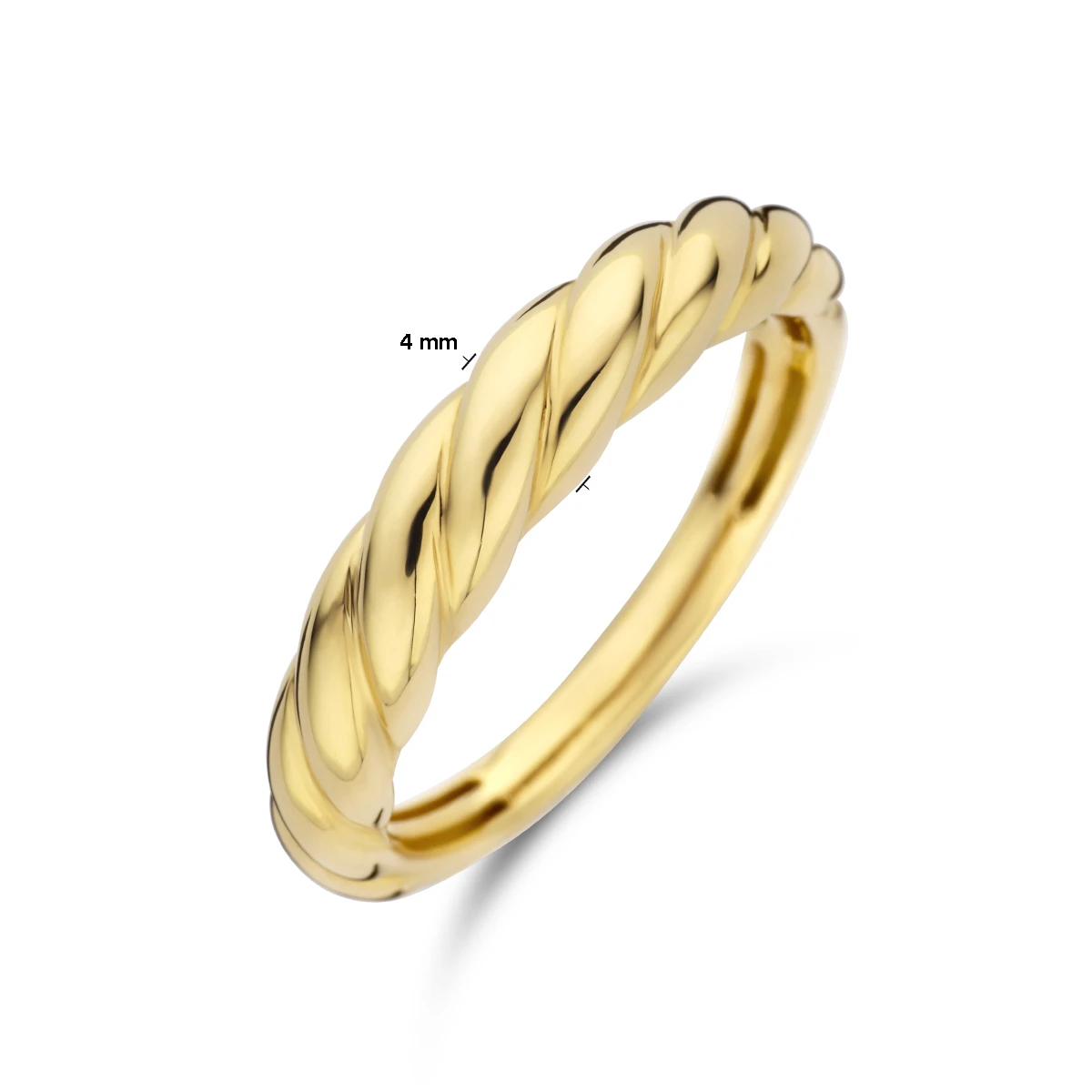 ring balloon 14K geelgoud
