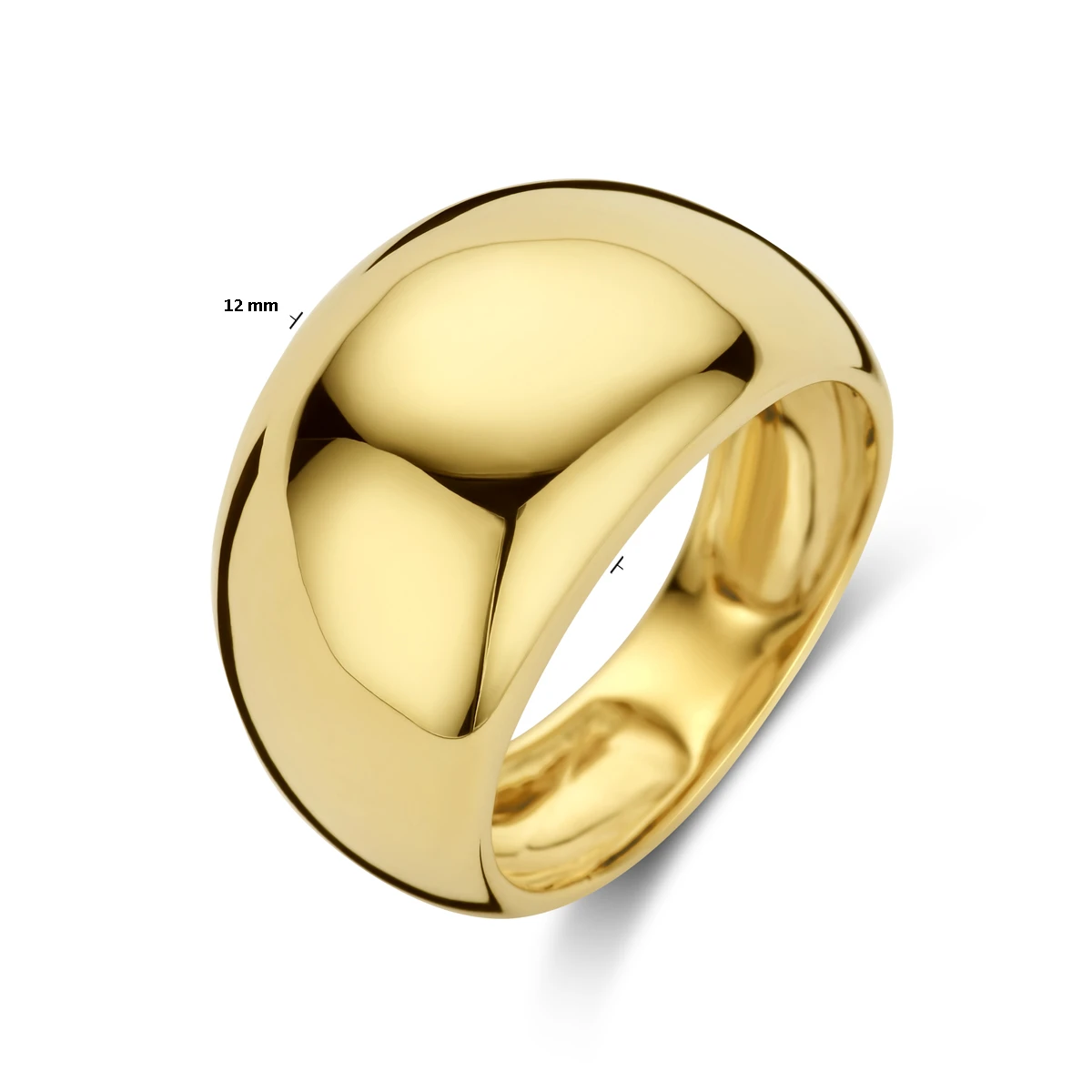 ring balloon 14K geelgoud