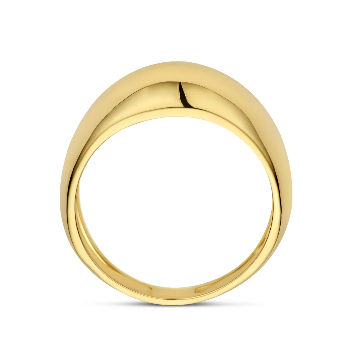 ring balloon 14K geelgoud