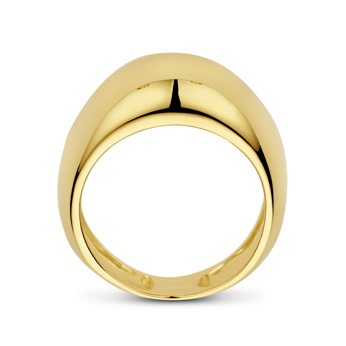 ring balloon 14K geelgoud
