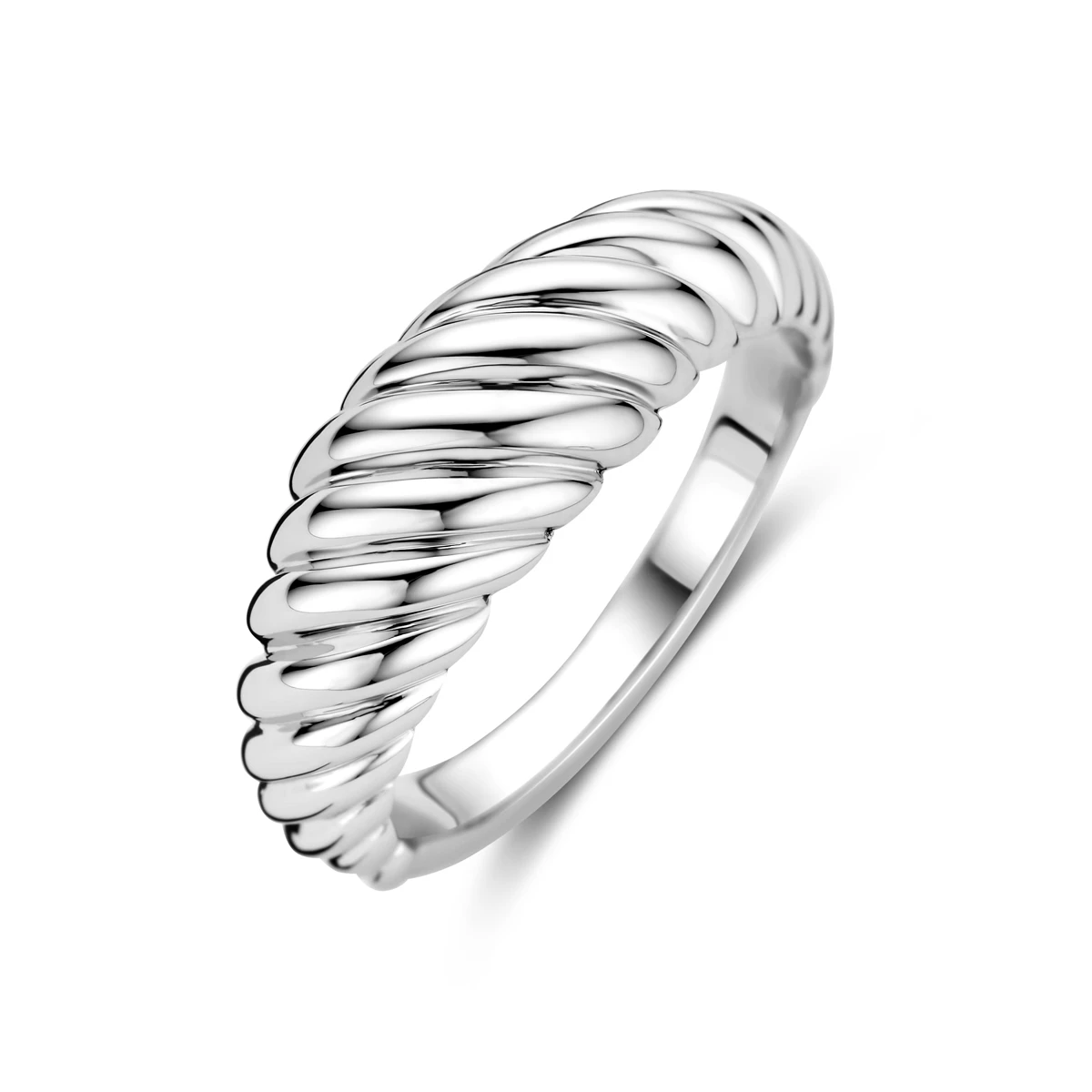 ring balloon zilver gerhodineerd
