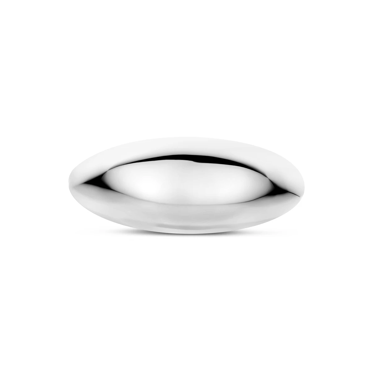 ring balloon zilver gerhodineerd