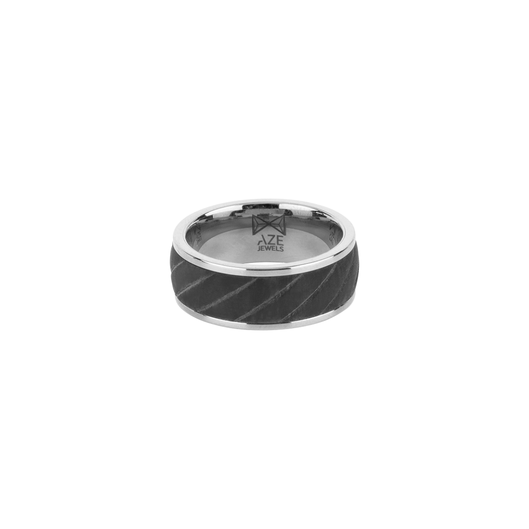 Ring Carbon - Inox (Ø20 / 63)