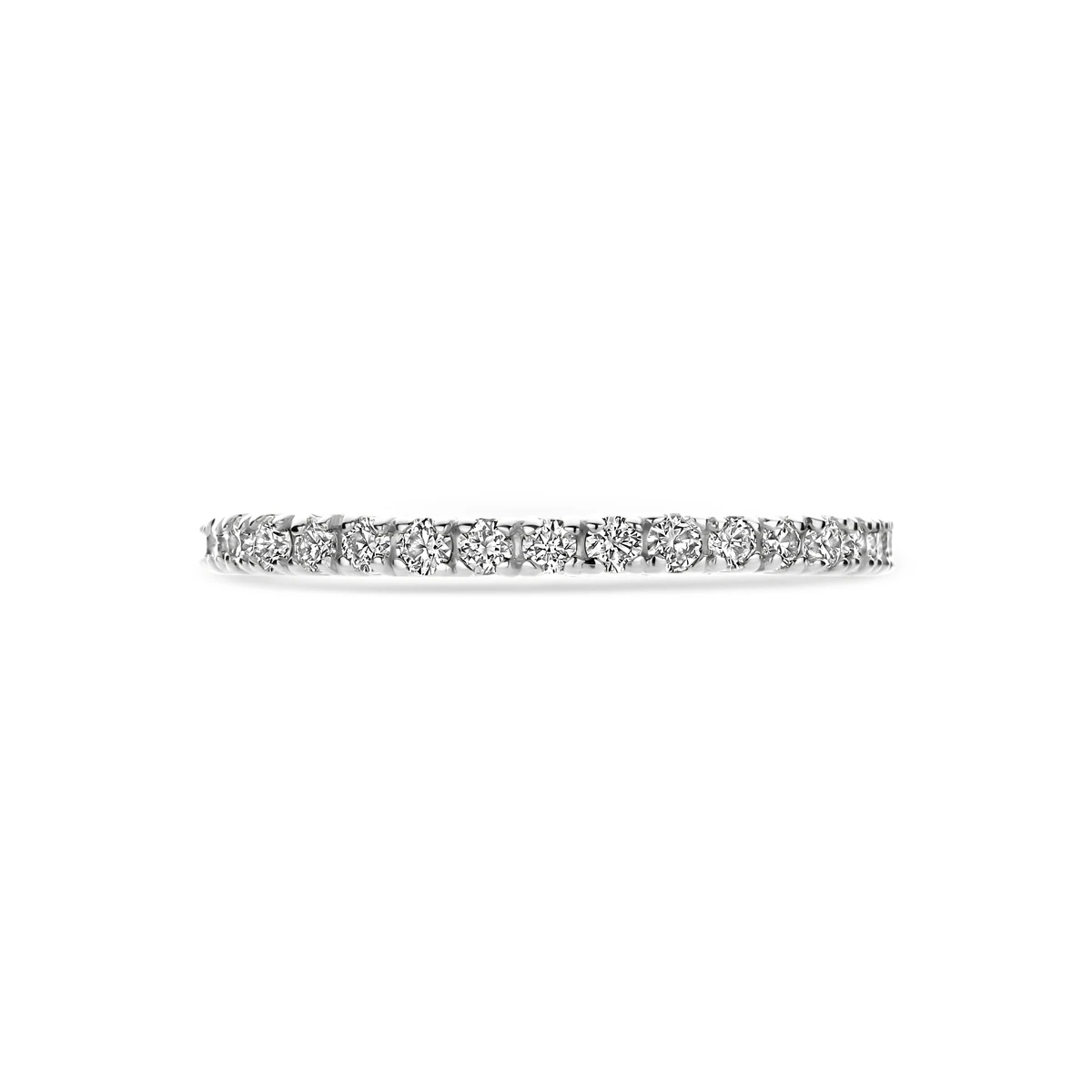 ring diamant 0.70ct h si 14K witgoud