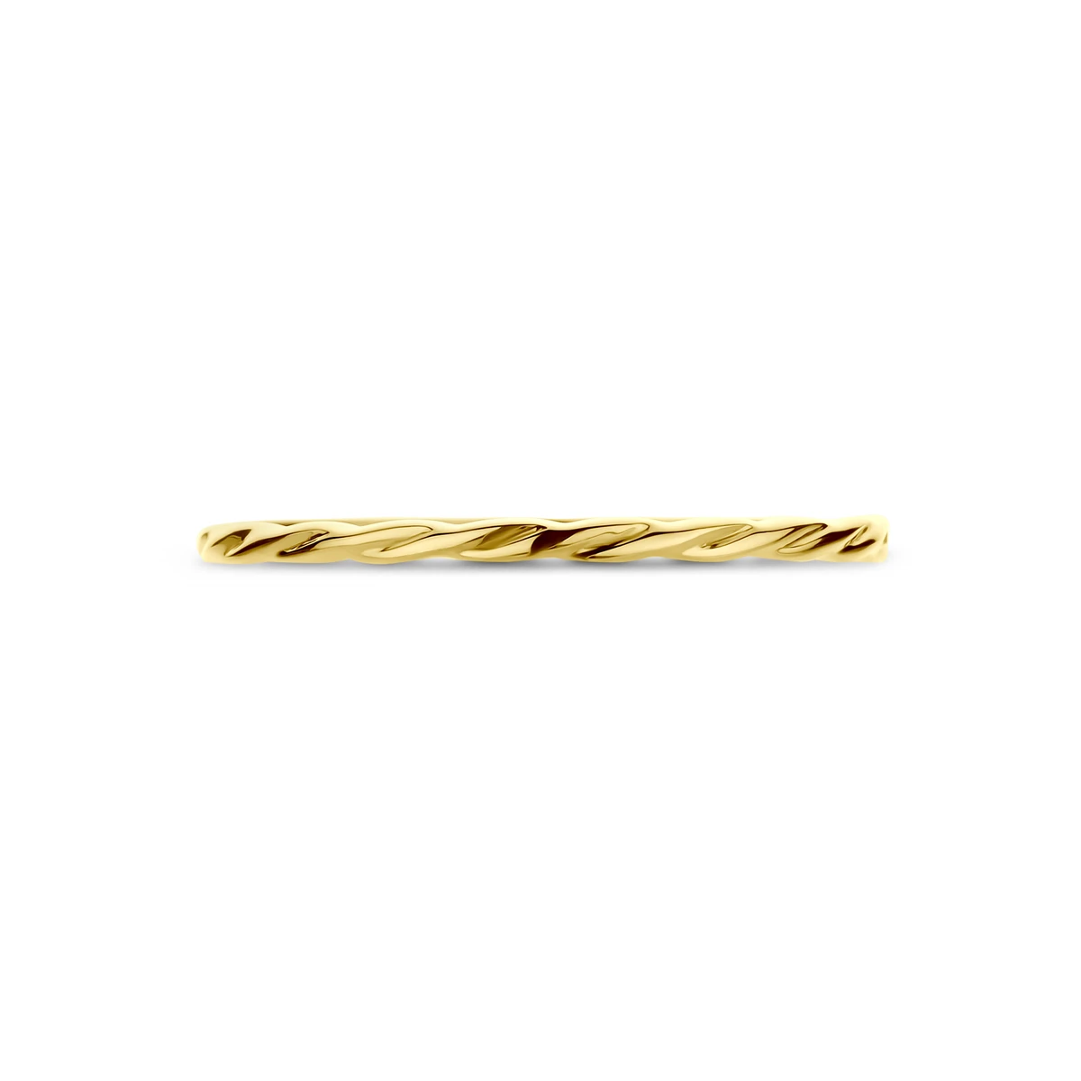 ring gedraaid 14K geelgoud