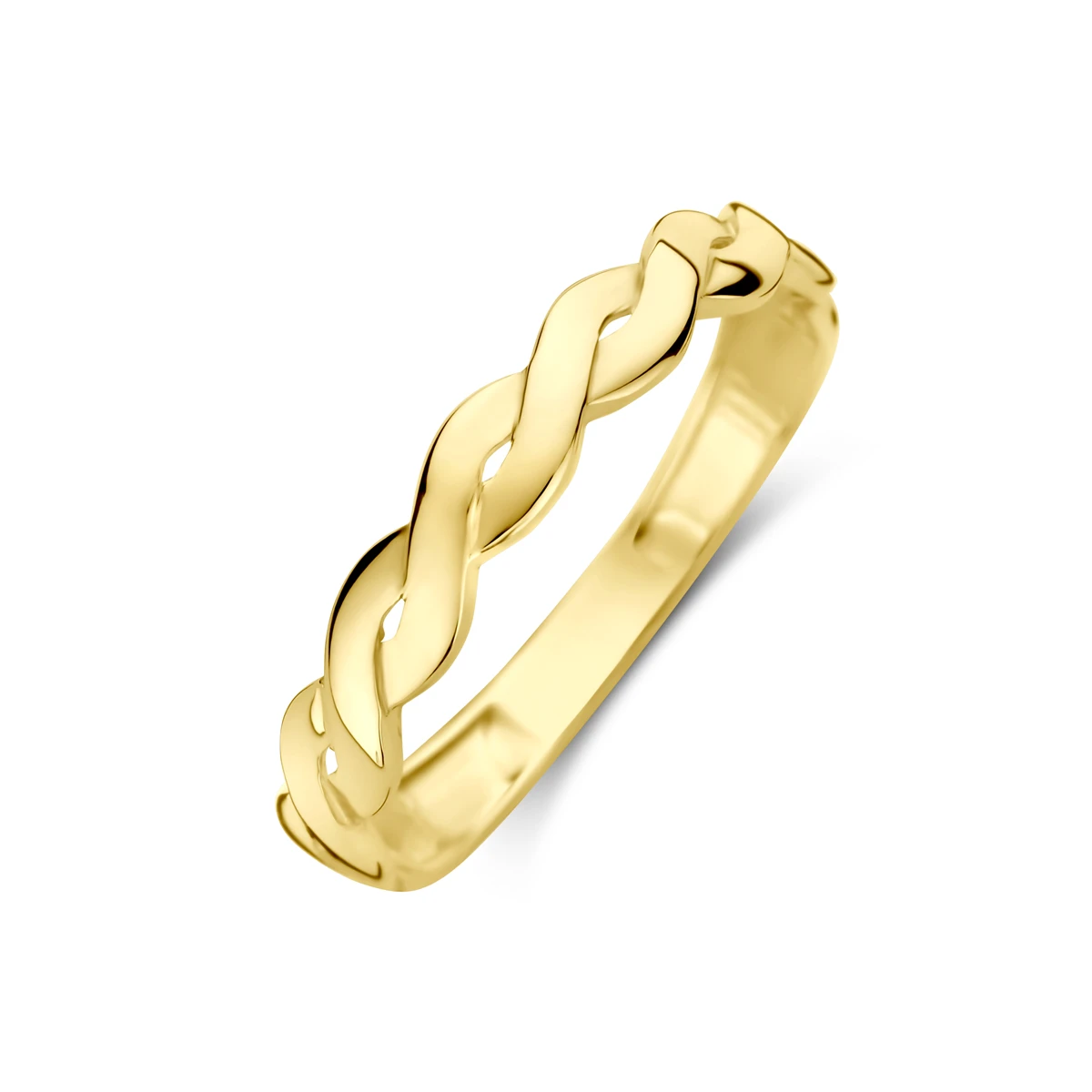 ring gedraaid 14K geelgoud