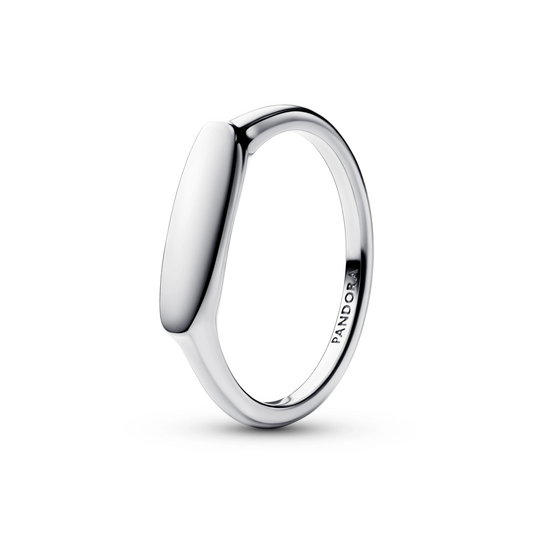 Ring met graveerbaar staafje