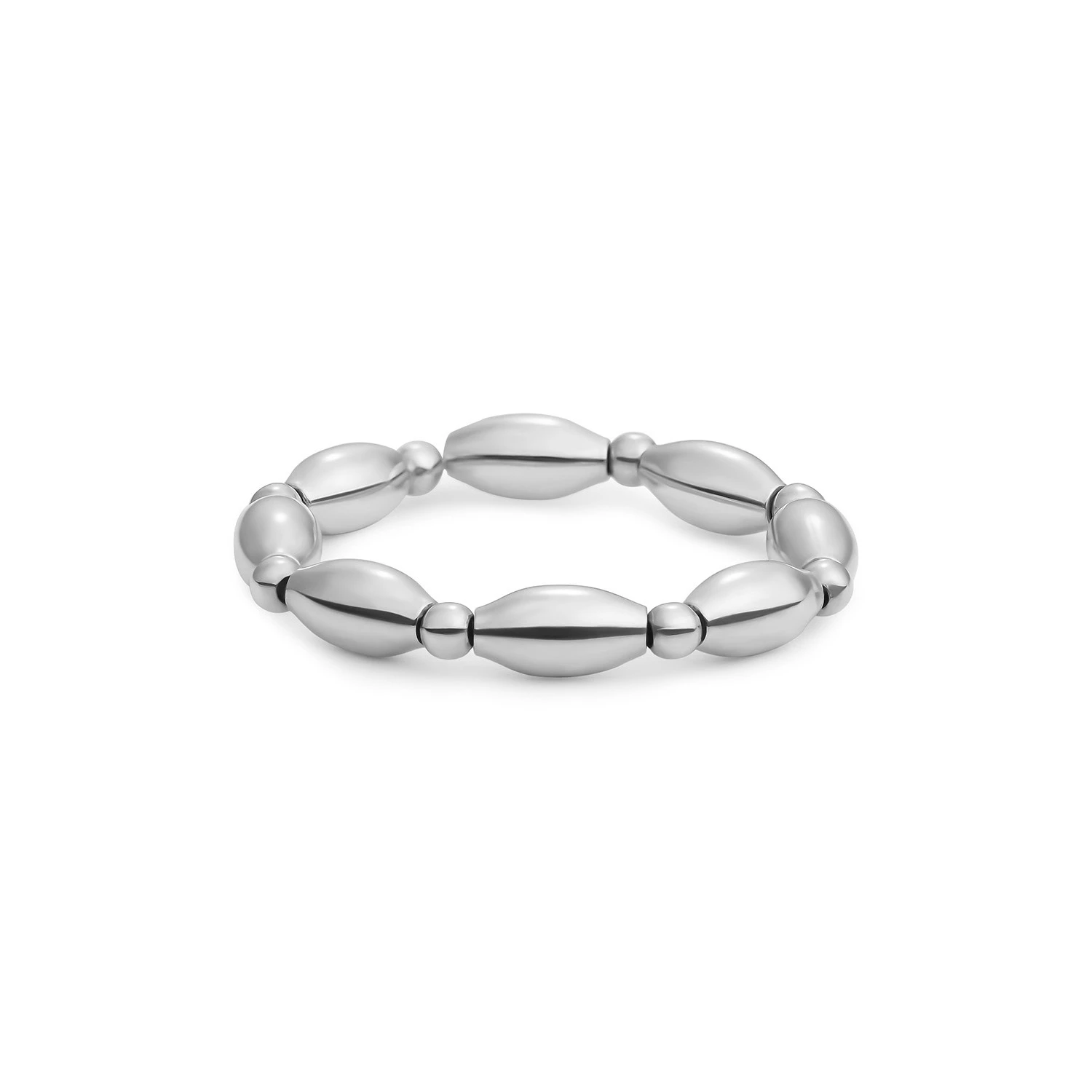 Ring | Rice Mix - Silver