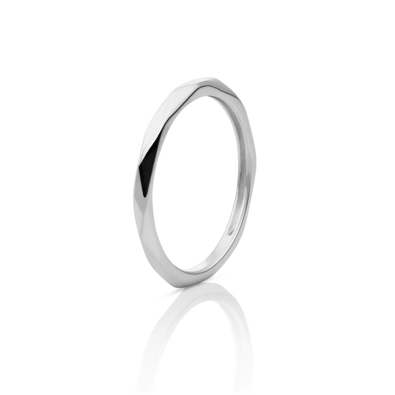Ring | Silver - Edge Additional - 50