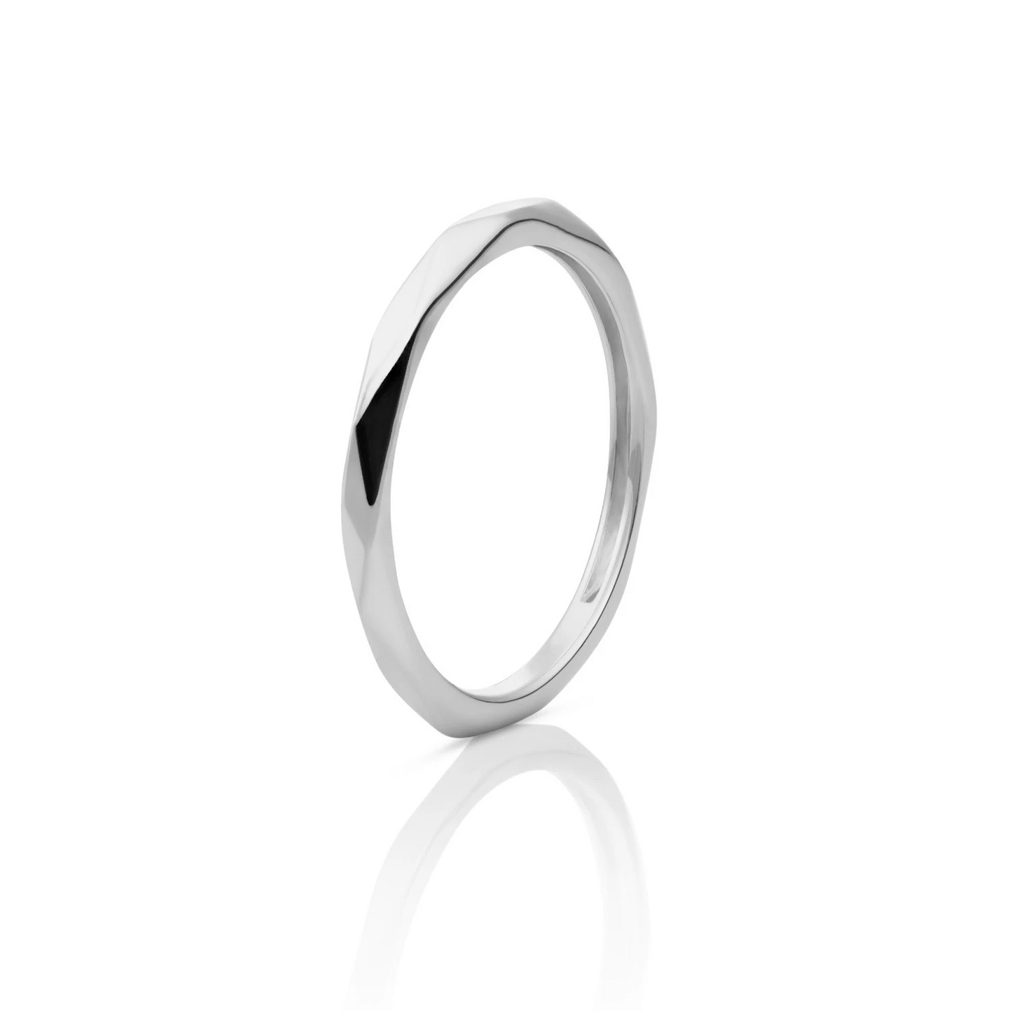 Ring | Silver - Edge Additional - 54