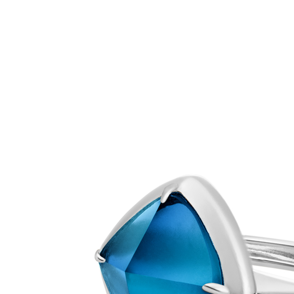 Ring - Silver - Topaz Quartz Edge - 50