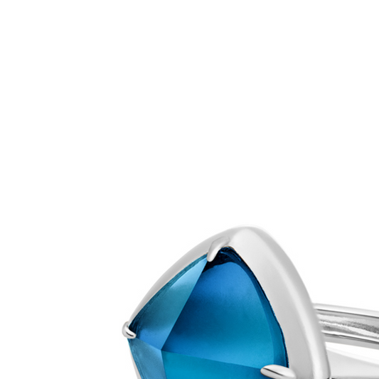 Ring - Silver - Topaz Quartz Edge - 50