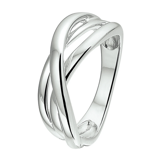 ring zilver gerhodineerd