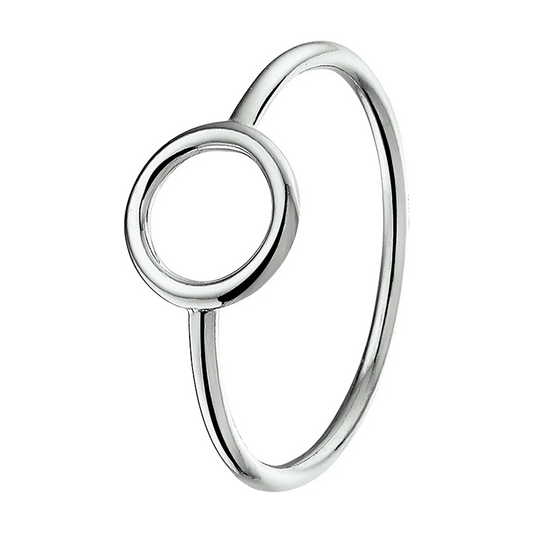 ring zilver gerhodineerd