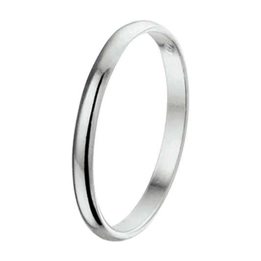 ring zilver gerhodineerd