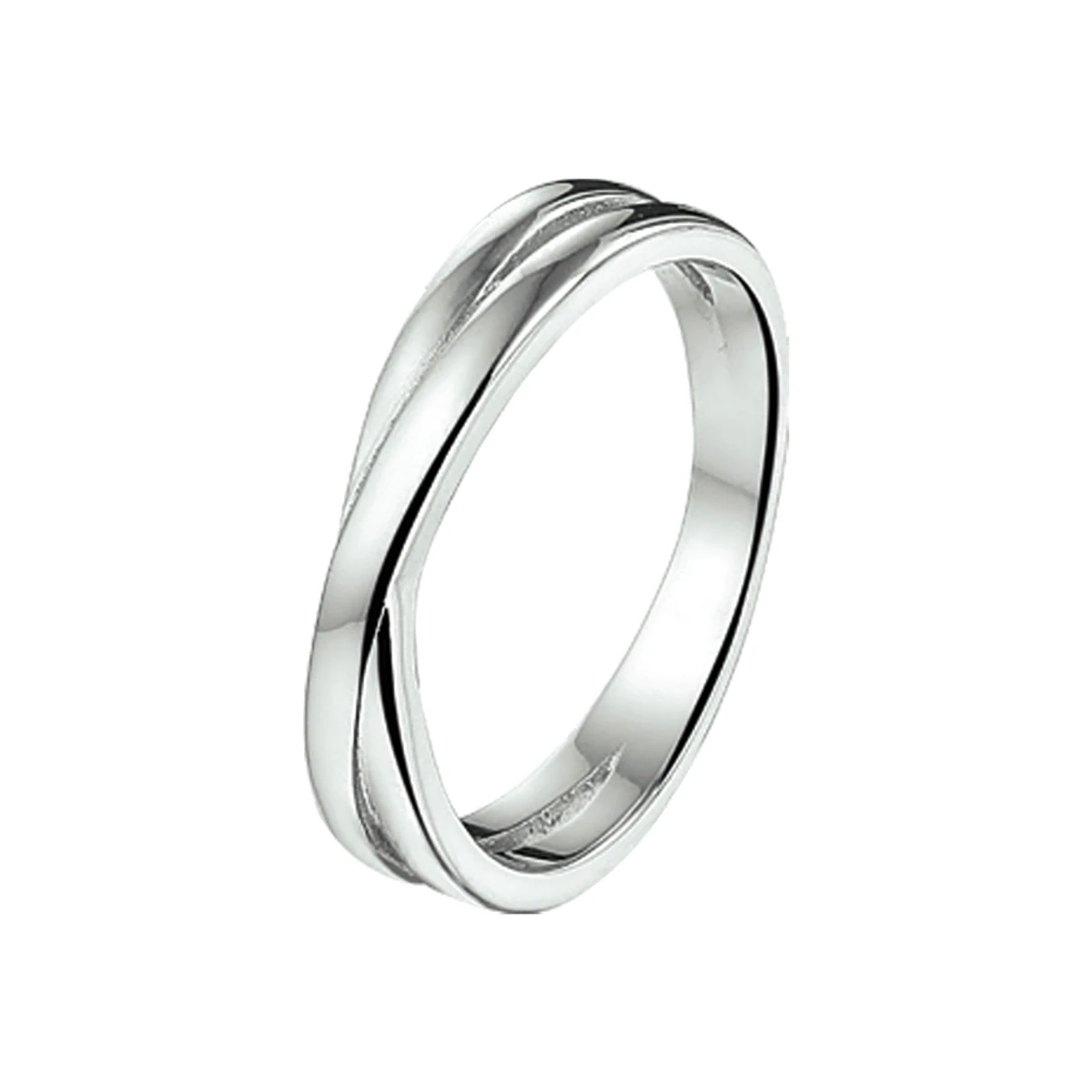 ring zilver gerhodineerd