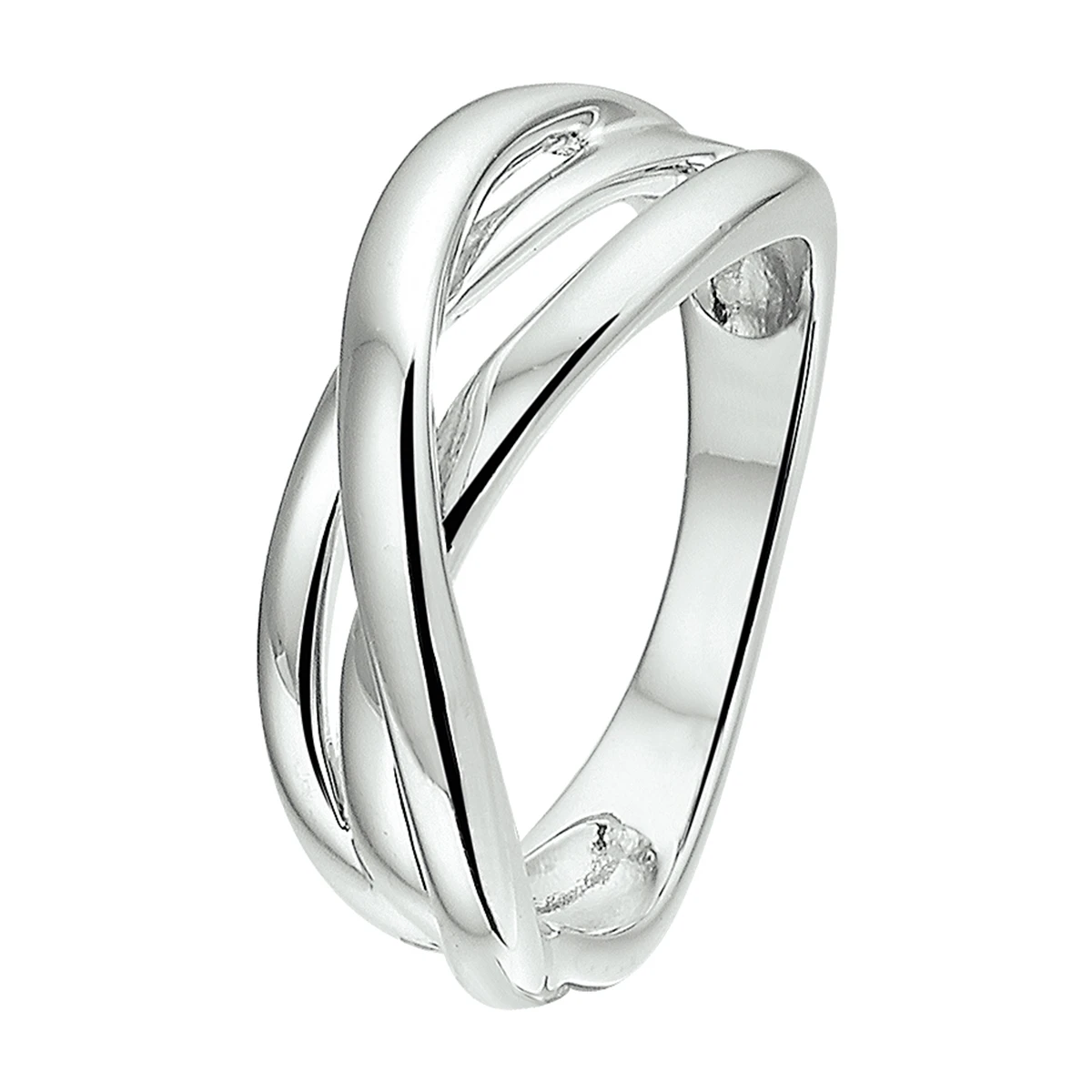 ring zilver gerhodineerd