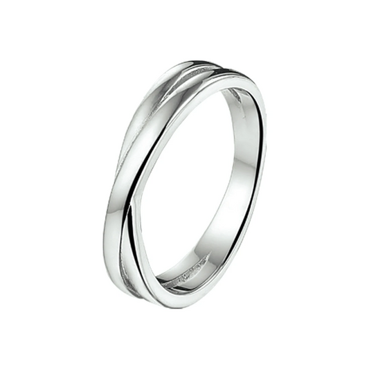 ring zilver gerhodineerd