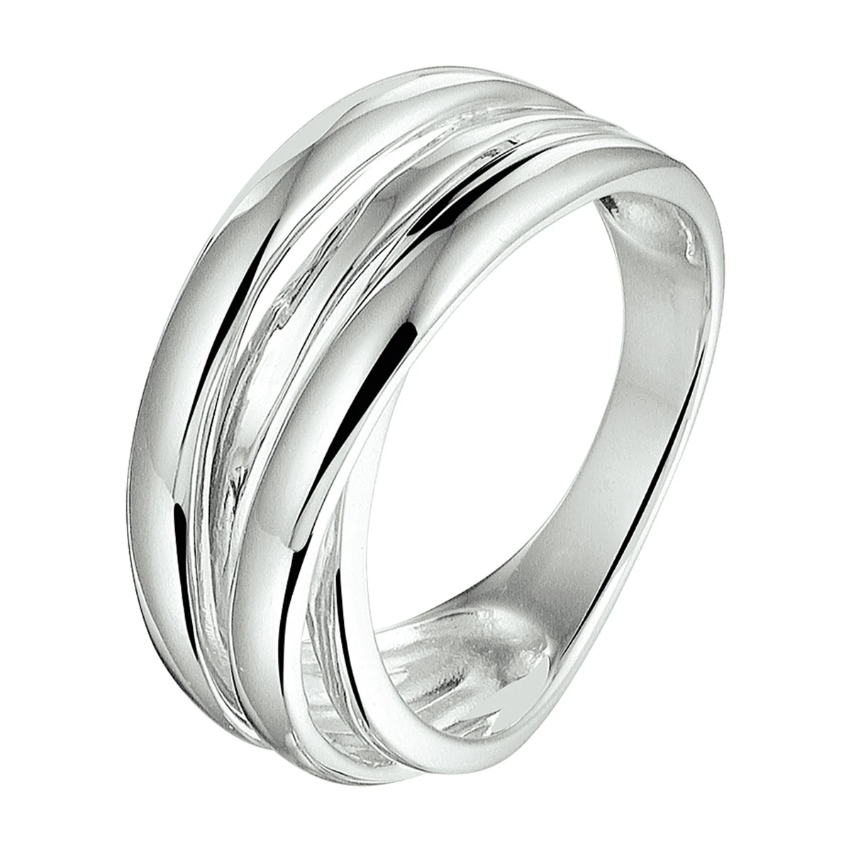 ring zilver gerhodineerd