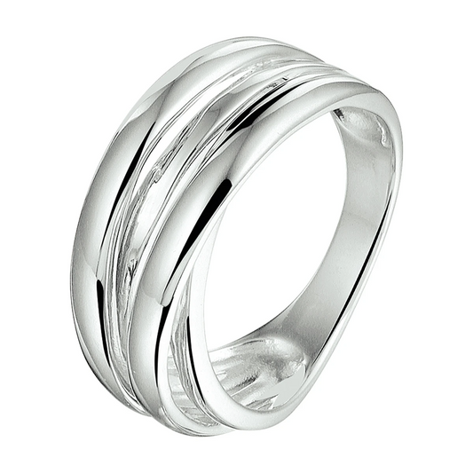 ring zilver gerhodineerd