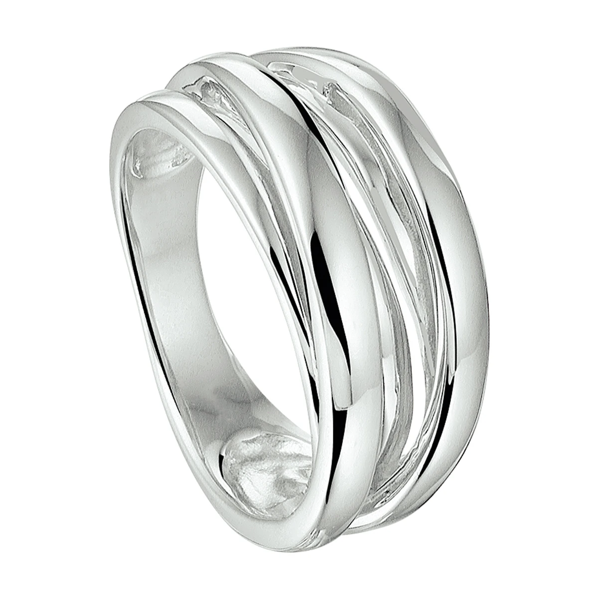 ring zilver gerhodineerd