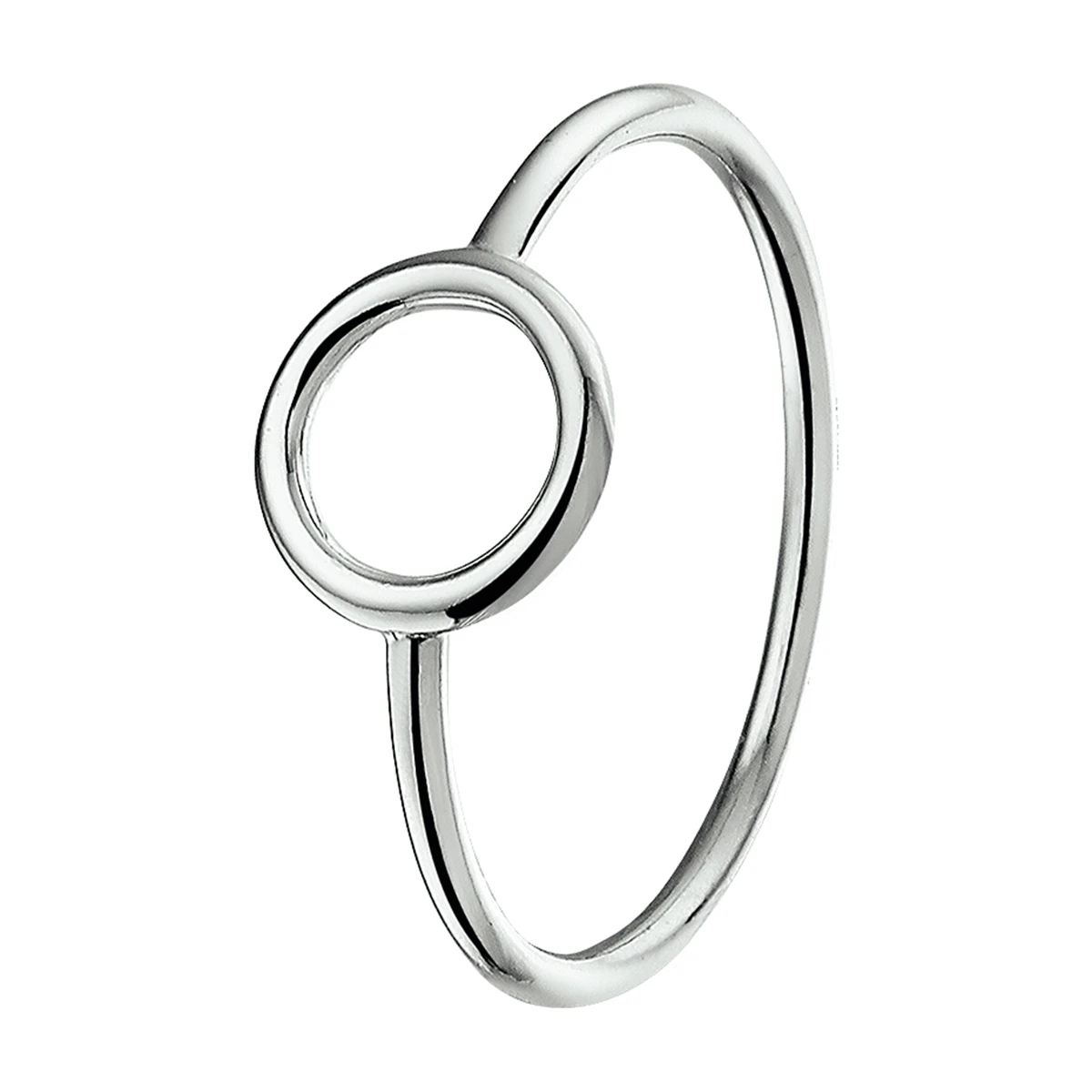 ring zilver gerhodineerd