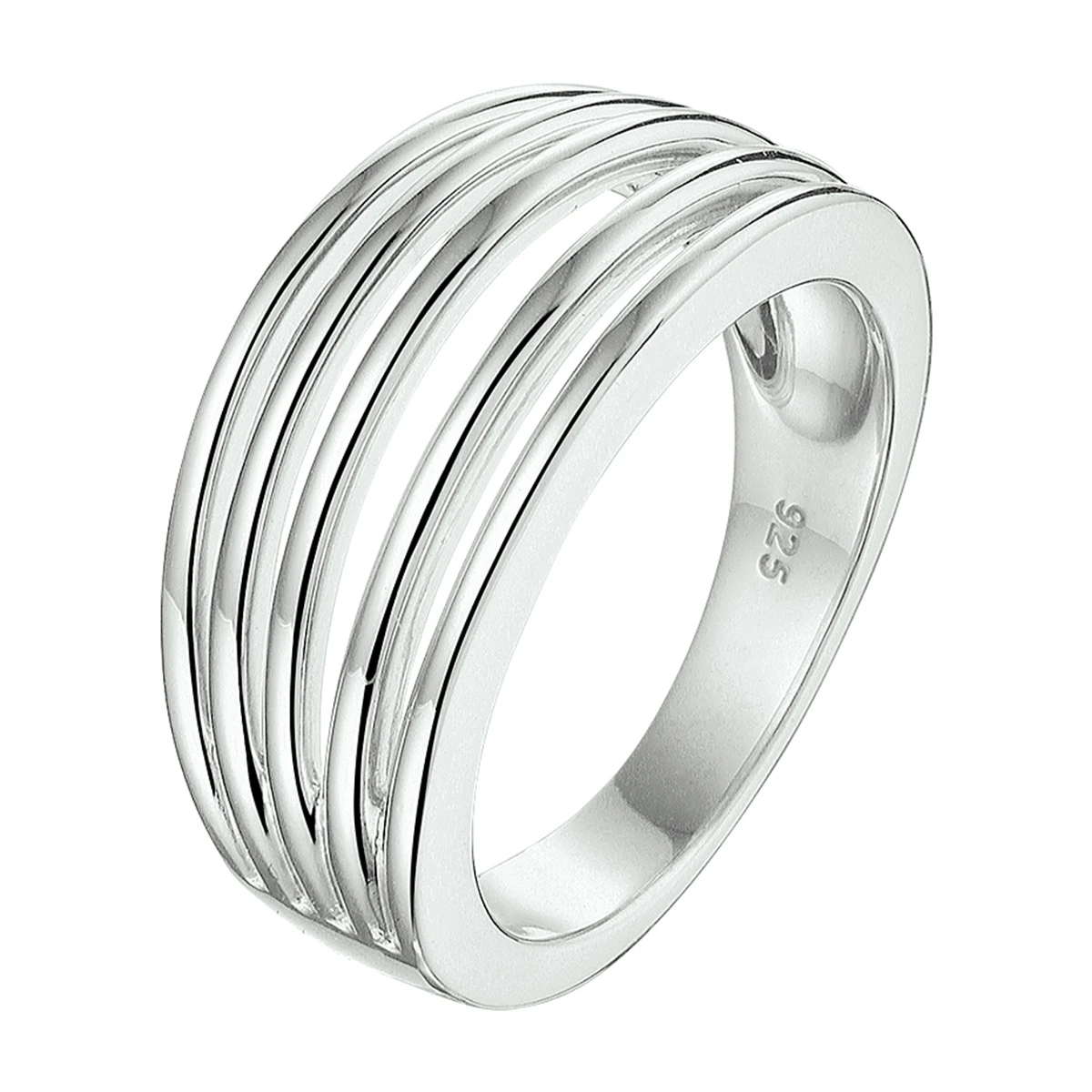 ring zilver gerhodineerd