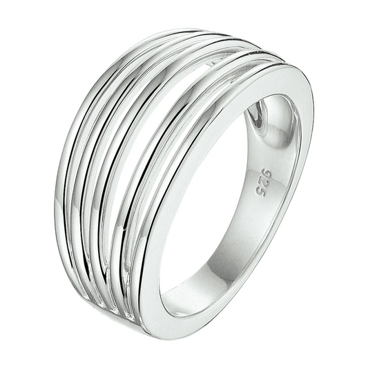 ring zilver gerhodineerd