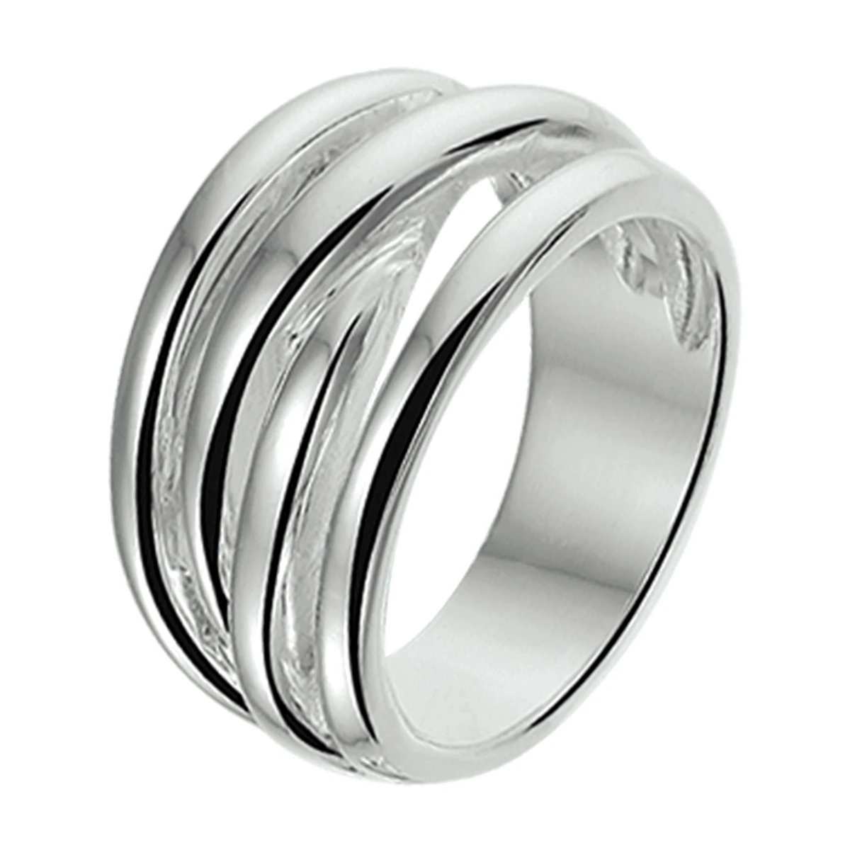 ring zilver gerhodineerd