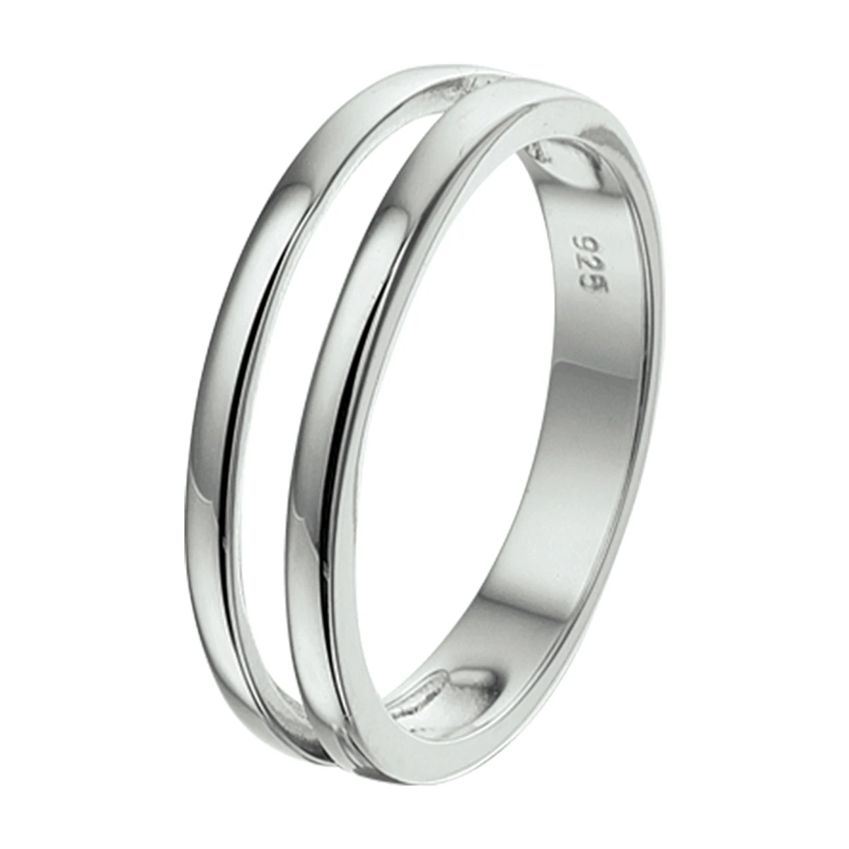 ring zilver gerhodineerd