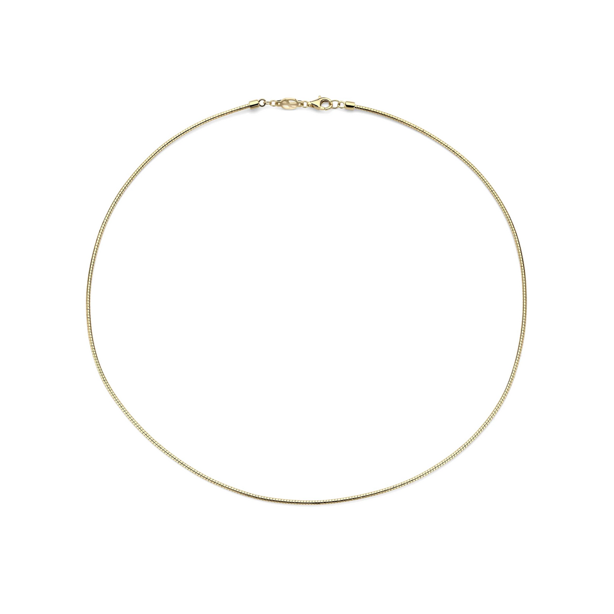 Ronde Goudkleurige Ketting