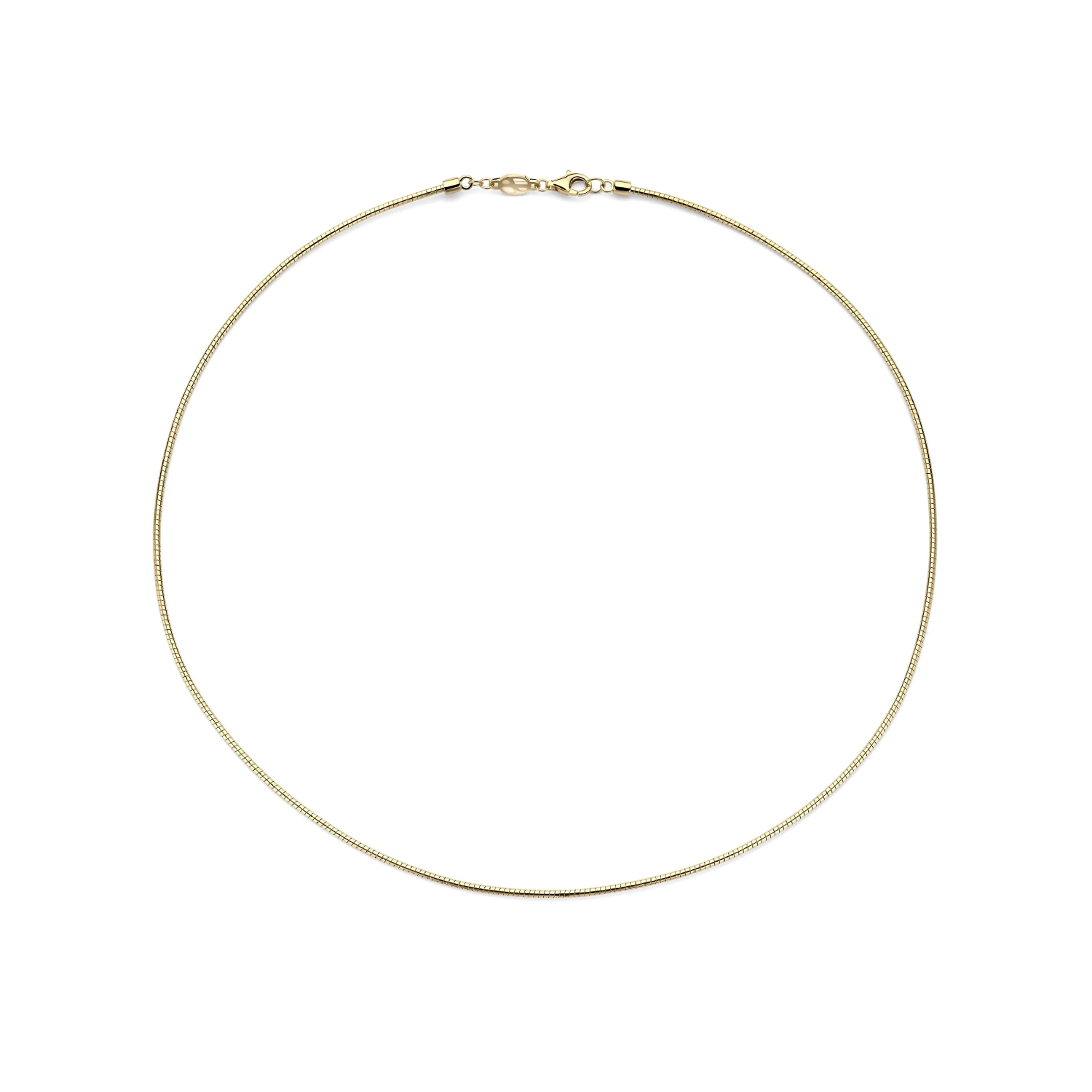 Ronde Goudkleurige Ketting