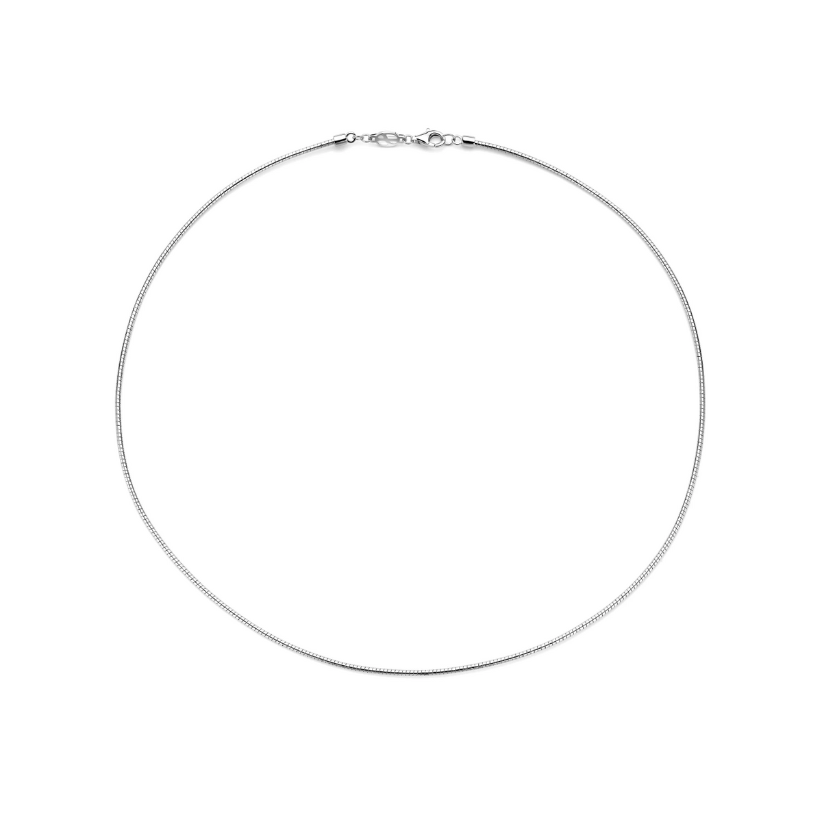 Ronde Zilveren Ketting