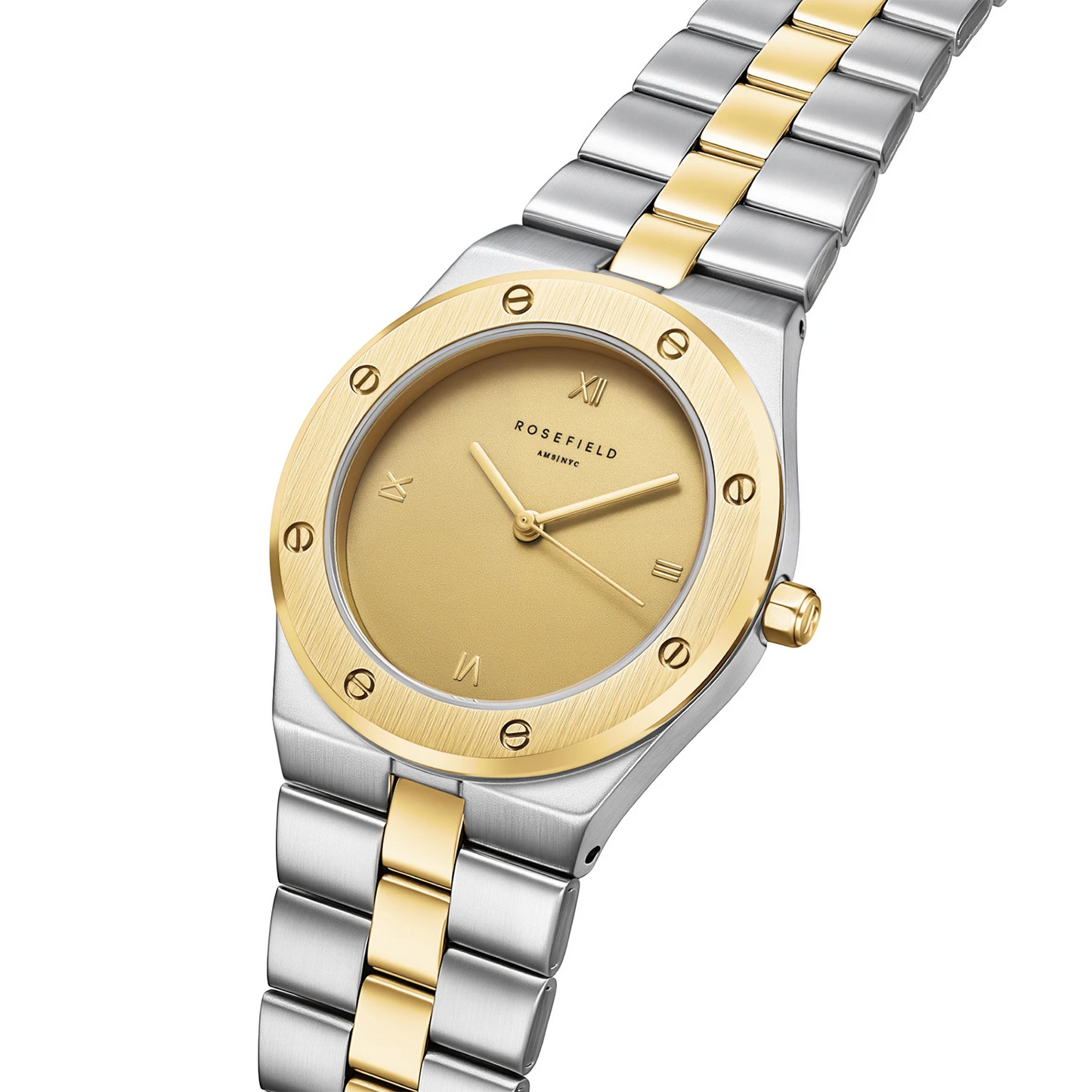 Rose Cappucino Matte Duotone Gold Silver