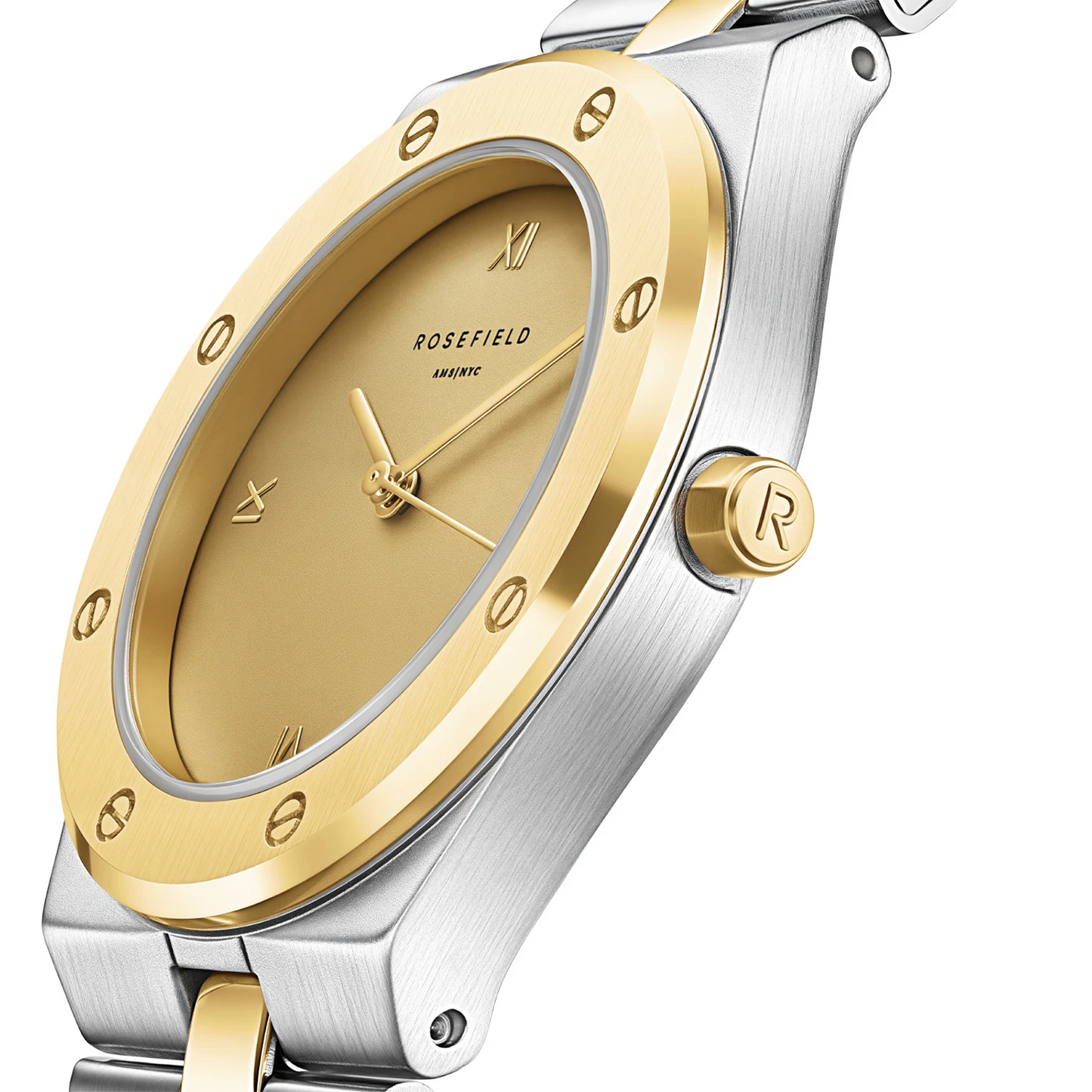 Rose Cappucino Matte Duotone Gold Silver