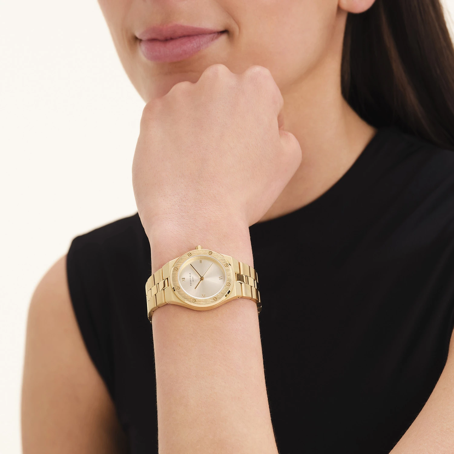 Rose Ivory Sunray Gold