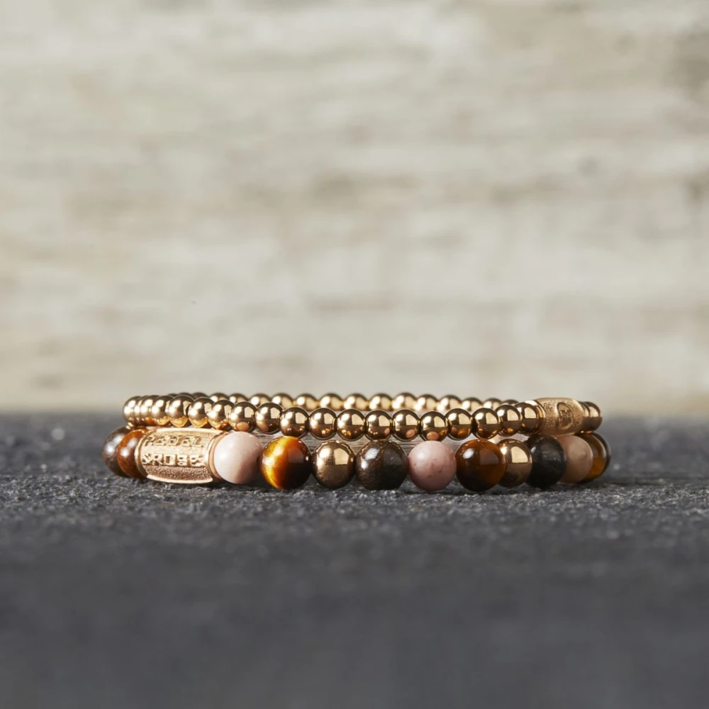 Rosegold Rocks - 4mm M